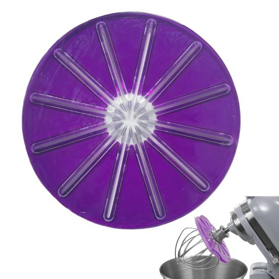 Mixing Head Baffle Anti-Splatter Guard for Stand Mixer Universal Ingredient Slot Mixer Attachment Easy To Clean Kitchen Accessory for Tilt-Head Mixers