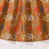 Girl Short Sleeves Floral Print Dress Children Kid Casual Summer Beach Sundress Princess Dresses Clothes