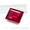 Fabulous Natural Mozambique Ruby Red 11-13 Ct Baguette Cut Certified Gemstone