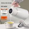 Large Capacity Insulated Thermos Flask with Temperature Display for Home and Dorm Use, Ideal for Mixing Milk and Boiling Water