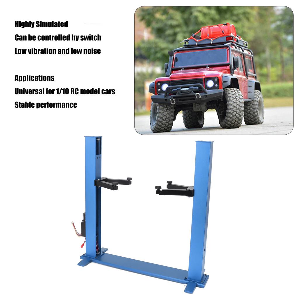 RC Car Repair Stand   Simulation Aluminum Alloy RC Electric Lift for 1Celsius10 RC Vehicle
