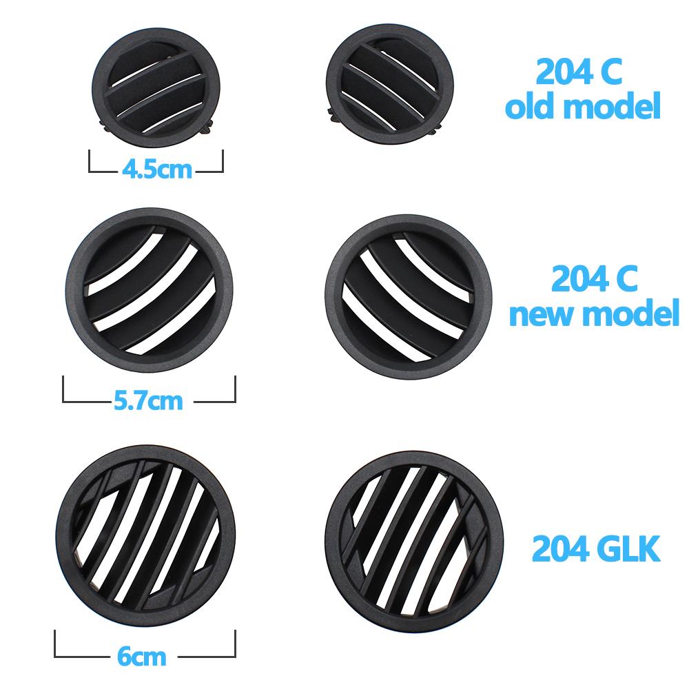 LHD RHD Console Dash Air Conditioner AC Vent Grille Cover Replacement For Mercedes Benz C Class W204,204 LCI,GLK X204,