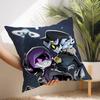 Cartoon Murder Drones Pillow Case Short Plush Print Cushion Cover Square Throw Pillow Covers Sofa Home Decor