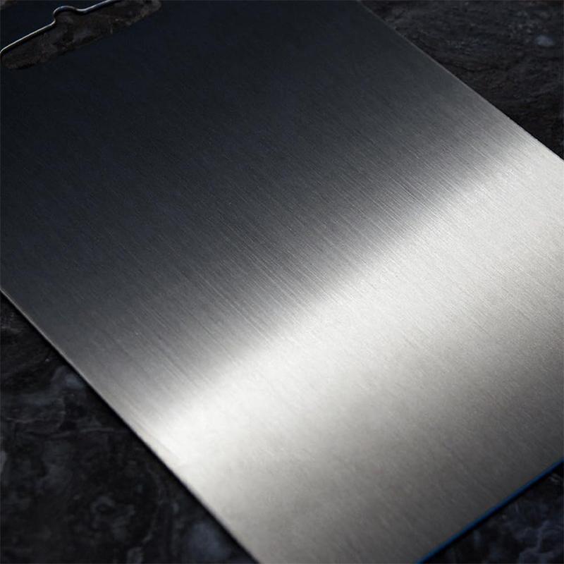 Taglio di Pannelli in Titanio Per Cucina Pannello Inox Acciaio 304 Ispessito Doppia Faccia Grado Alimentare Portatile Frutta Carne Taglio