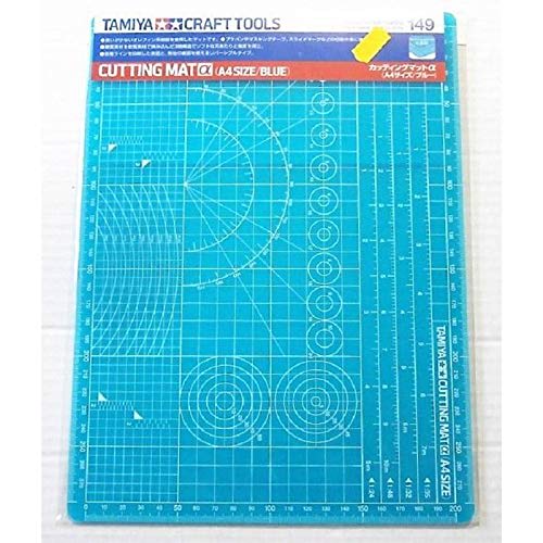 TAMIYA Craft Tool Series No.149 Cutting Mat A4 Size/Blue Plastic Model Tool 74149