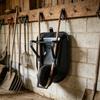 Wheelbarrow Storage Hook Wall Mount Garage Storage Hook Set with Lower Support Base and Hardware for Shed Storage for Daily Garage Use