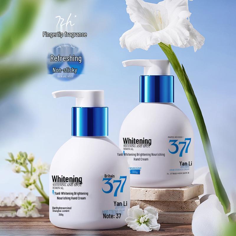 Yanli Whitening & Brightening Hand Cream with Niacinamide, 377 Formula, Long-lasting Hydration and Moisturizing