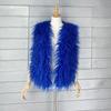 2026 Womens Faux Fur Vest Warm Sleeveless Jacket Street Style Winter Coat
