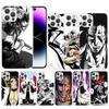 Bleach Zaraki Kenpachi Soft Cover for iPhone 16 17 Air 15 14 Pro Max 16E Phone Case 13 Mini 12 11 7 SE 8 Print Pattern Fit Cases