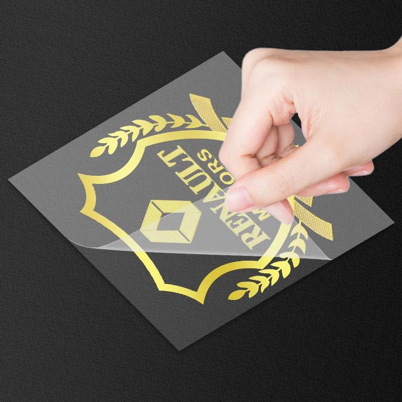 Car Wheat Badge Sticker Auto Body Side Window Fuel Tank Trunk Decorative Decals Stickers For Renault Laguna 2 Megane 2 3 Duster Y666