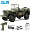 JJRC C8815 1/10 WILLYS JEEP Rc Car 1941 4WD RTR Crawler Climbing Scale Military Truck Offroad Vehicle Adult Toy Gift for Kids