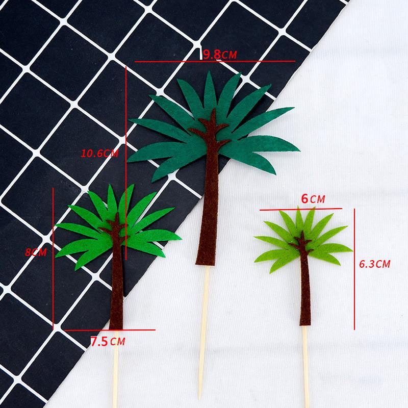 1-7pcs New Forest Animal Cake Card Inserts Christmas Santa Birthday Cake Banners Cake Decorating Inserts Cupcake Inserts