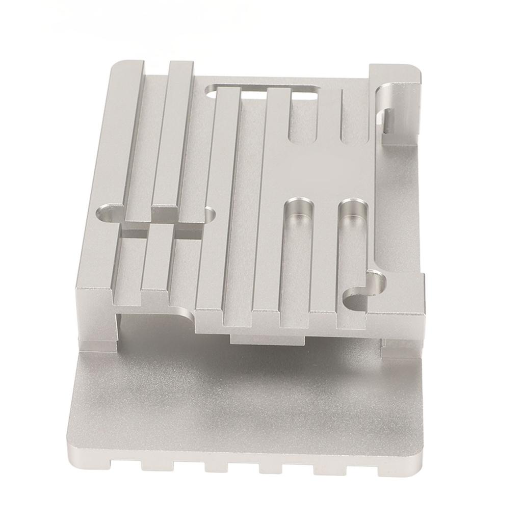 Gehäuse aus Aluminiumlegierung für RPi CNC-Bearbeitung Schnelle Wärmeableitung Leichtgewichtige Ultradünne Schale für RPi 3B+
