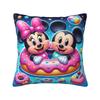 Disney Cartoon Minnie Mouse Cushion Covers Polyester Anime Throw Pillow Case for Sofa Car Square Pillowcase Bedroom Decoration