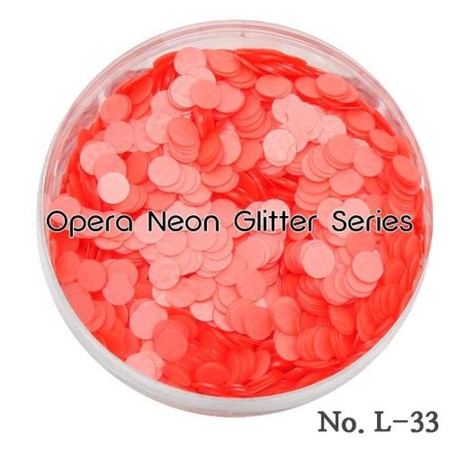 

OpeRa One Glitter_L33 Неоновый алый_2 (S2495995)
