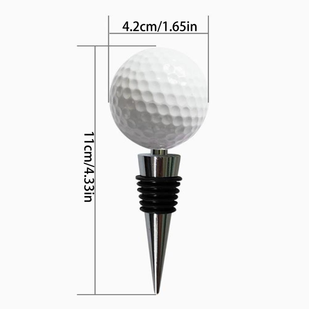 Stainless Steel Golfs Wine Preserver Present Unique Golfs Ball Design For Enthusiasts. Golfs Lovers Collection