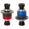 2PCS Metal Front Rear Differential Wheels Universal Fits RC-Car Spare Parts RC-Car Accessories