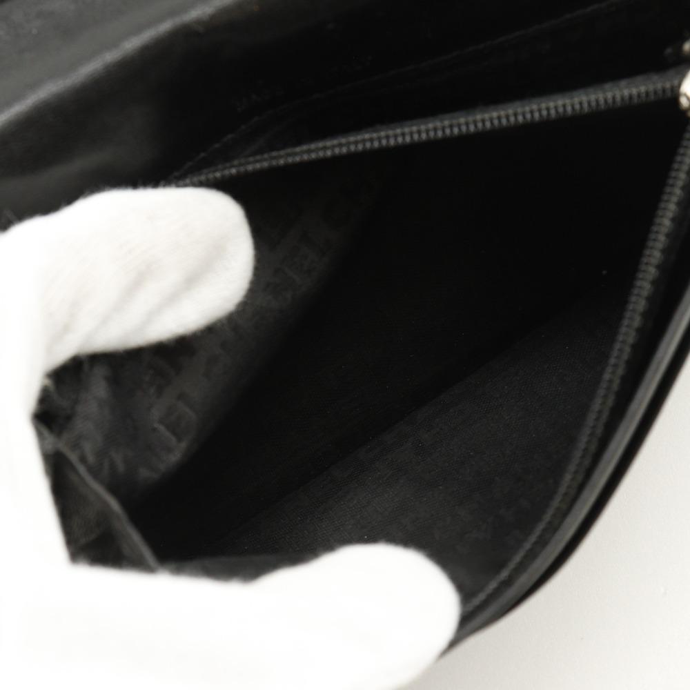 CHANEL icon Purse COCO Mark NO5 black Calfskin Women Used