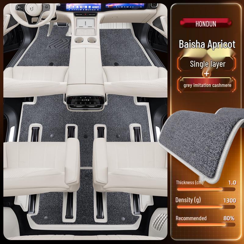 AITO M8 TPE Floor Mats Set for 2025 Huawei Model - Fits 5/6-Seater