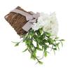 Hydrangea Door Hanger Basket Decorative Door Hanging Basket Wreath Front Door Artificial Wildflowers