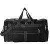(Black) Duffle Gym Bag Large Sports Holdall Travel Luggage