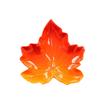 Ceramic Leaf-Shaped Plate for Serving Appetizers and Snacks