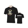 Spanska Fallskärmsjägare Armé Bripac Svart Kortärmad Herr T-shirt Sommar 100% Bomull Rundhalsad T-shirts