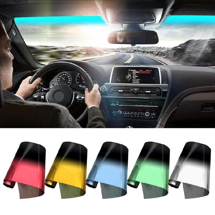 Automotive Sunshade Window Film with Two   Color Designs Gradient Car Window Film Decorative for Privacy &  Protections