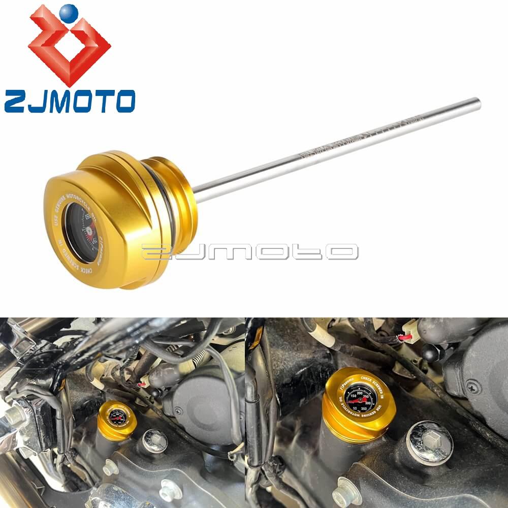 Motorcycle Dipstick Oil Temperature Gauge For Harley Touring Road Glide ST CVO FLTRX Street Glide FLHX 2024 FLHXSE FLTRXSE 23-24