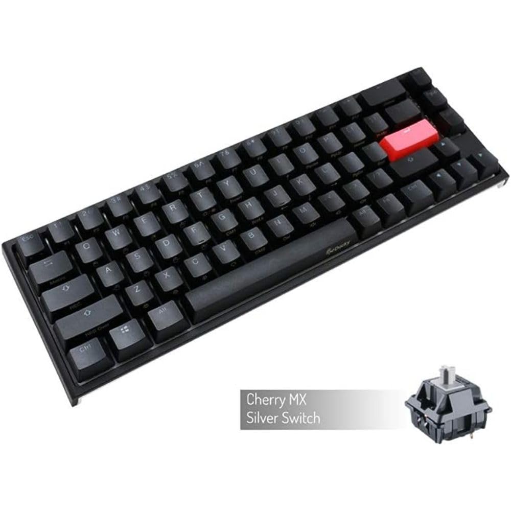 

DUCKY One 2 SF RGB Gaming Keyboard with Cherry Silver Switches (English Layout) (dk-one2-rgb-sf-silver) [USB/Wired]