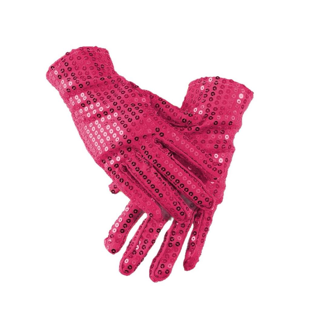 Festival Sequin Dance Gloves for Adults - Nightclub, Performance, Masquerade Ball, Michael Jackson Style