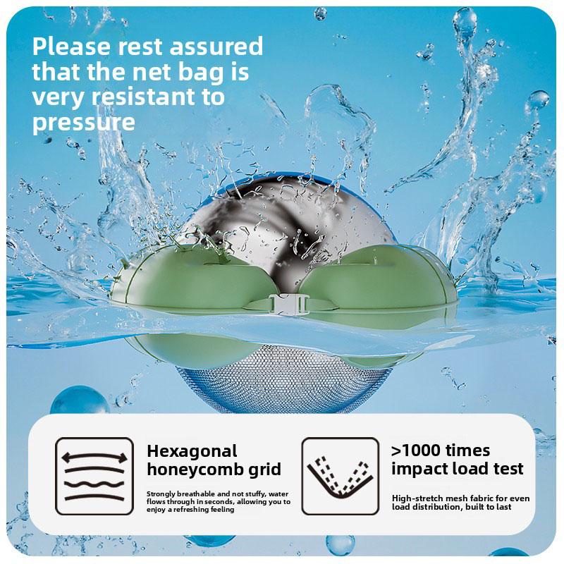 Press To Inflate Swim Floats Water Hammock Pool Lounge Sleeping Pad for Adults Thickened PVC Swimming Accessories