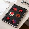 50 Sunset Samurai Graffiti Stickers: Artistic Retro Decorations for Phone Cases, Water Bottles, and Computers.