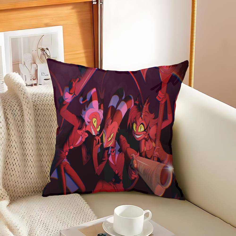Cartoon H-Helluvas Boss Terror Pillow Cover Design cushion Cover decor Holiday Decorati