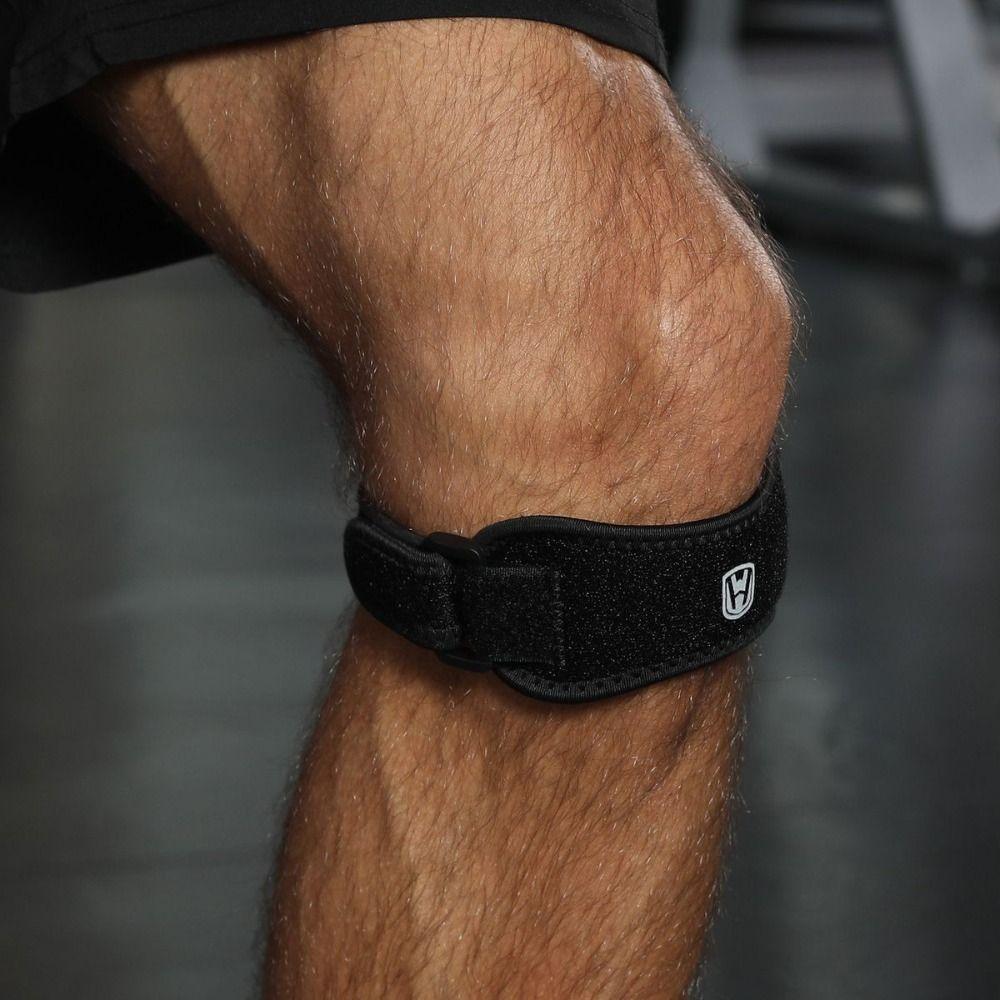 1 Pair Eva Sport Kneepads Compression Knee Band Brace Comfortable Sports Patella Strap  Cycling