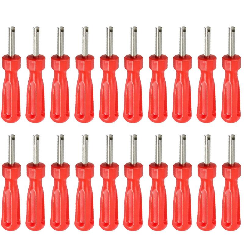 20/10/5PC Valve Core Remover Removal Tool Screwdriver Car Bike Bicycle Motorcycle Professional Tire Repair Shops Essential Tools