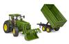 Bruder JD 7R 350 Front Loader & Tipping Trailer BR03155