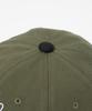 MILLO ARCHIVE Core Half Ball Cap [Khaki Black]