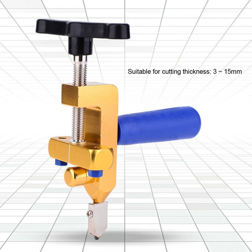 4 Tips Glass Cutter Hand Tool 3-15 mm Glass Breaking Pliers  For DIY and Home Projects