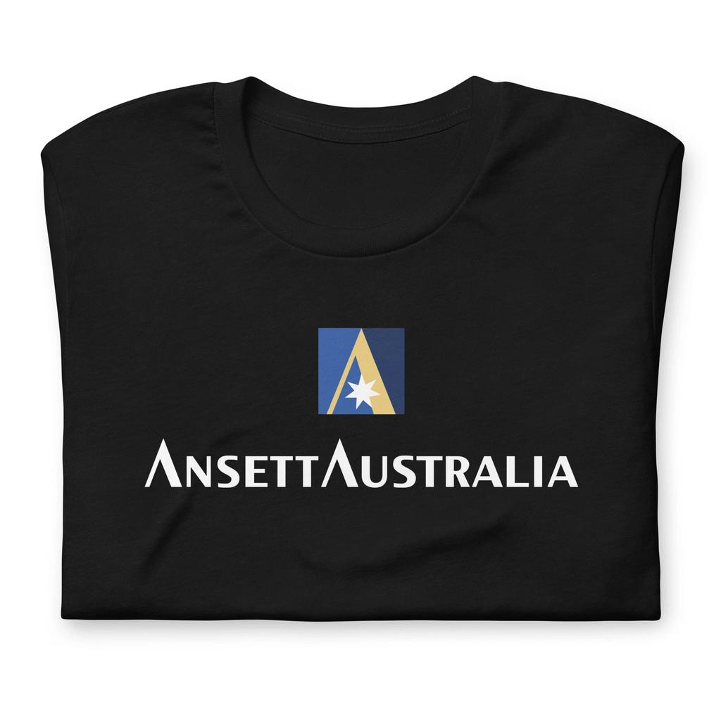 Men's and Women's T-shirts Ansett Australia-Inspired Vintage Airline Logo Unisex Tee S-5XL