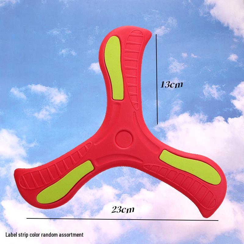 

Children s Soft Three-Leaf Boomerang: Safe Outdoor Parent-Child Interaction Toy for Kindergarten Sports