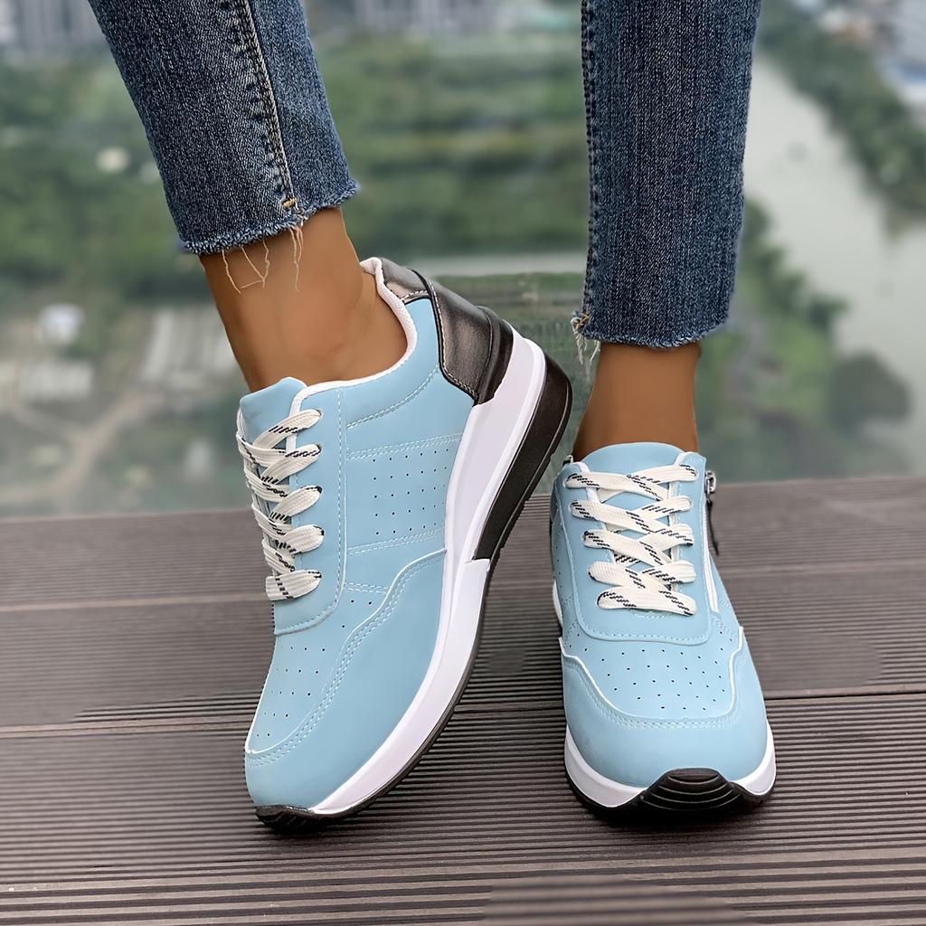 Scarpe Sportive Casual con Suola Spessa Scarpe da Donna • Sneakers