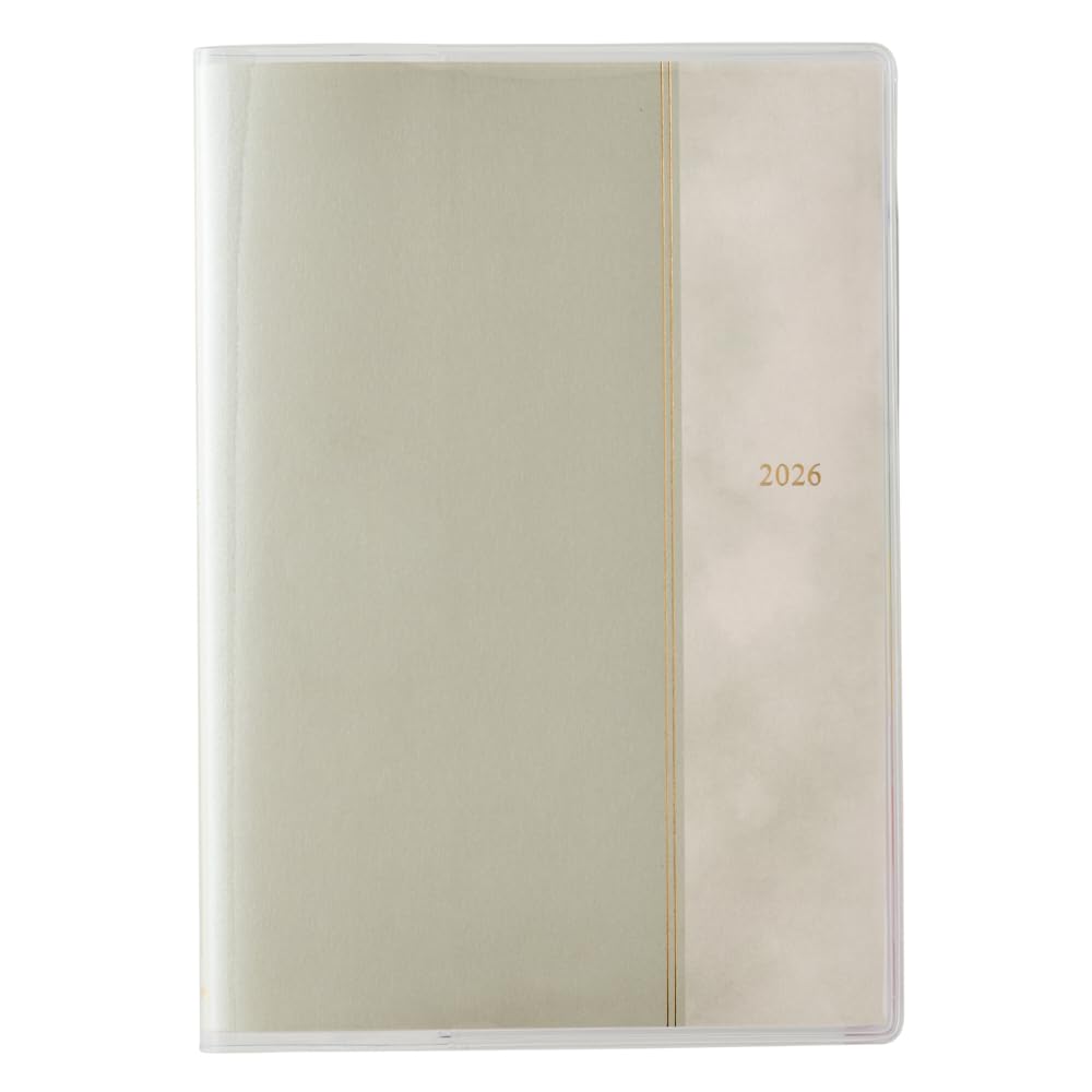 Nolty Pagem April Weekly Monday 9995 Planner, 2026, Start, B6, Block, Start, Green,