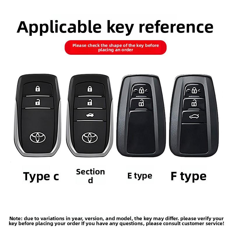 ADG1   2024 New Toyota Crown Land Release Keycase 21/22/23/24 Models 13/14 Luxury Luxury Luxury Edition Car Shell Buckle