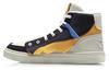 Textile, Synthetic Leather Slip Resistant, Abrasion Resistant, Balanced, Breathable High Top Skateboard Shoes AGCR079-3