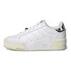 Adidas Originals Court Tourino Bold Slip Resistant Durable Low Top Skate Shoes Women Sneakers White Black GY9550