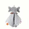 Rabbit Baby Comforter Blanket Soft Soothing Toy for Toddlers Sleeping Aid Hanging Animal Rattle