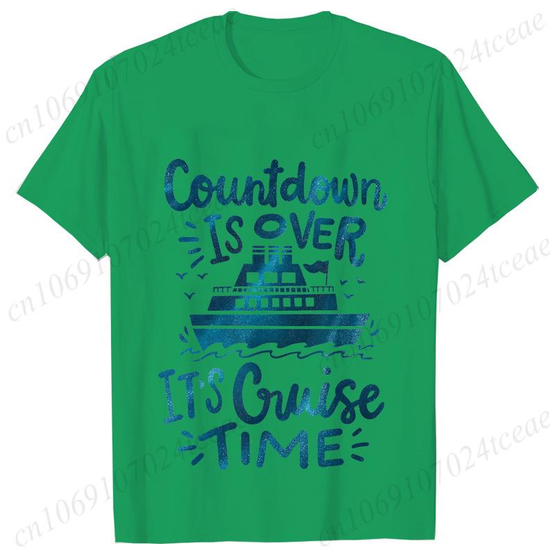 Countdown Is Over It's Cruise Time T-shirts, Cruise Vacation Tshirts, Cruise Ship Tee Shirt,Family Matching Travel Outfits Gift