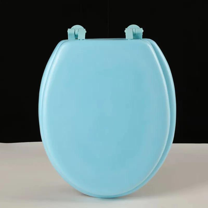 

Крышка для унитаза Подогреватель сиденья для ванной Водонепроницаемая накладка Съемный коврик Бытовой Отличная гибкость Мягкий Удобный Принадлежности для ванной