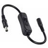 DC Extension Cable Male To Female Power Connector 5.5mmx2.1mm/ 5.5mmx2.5mm Plug Adapter for Routers LED Light Speaker